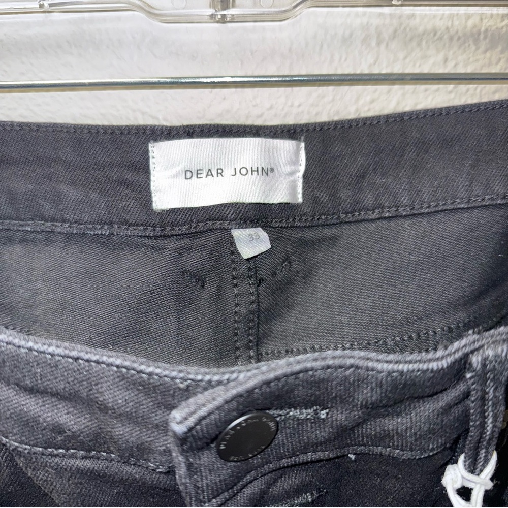 NWT Dear John Olivia Black High-Waisted Jeans. Size 33 - Picture 4 of 8